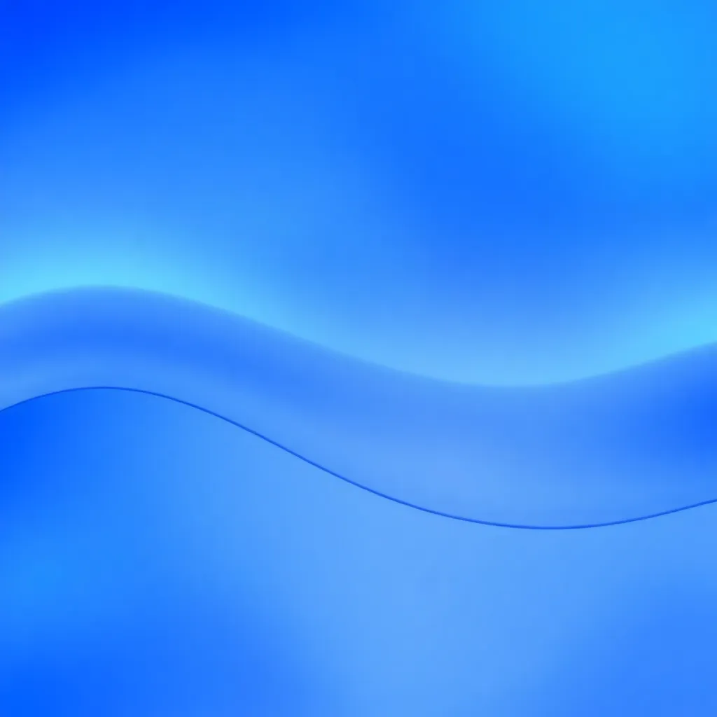 Abstract blue background with subtle curved lines