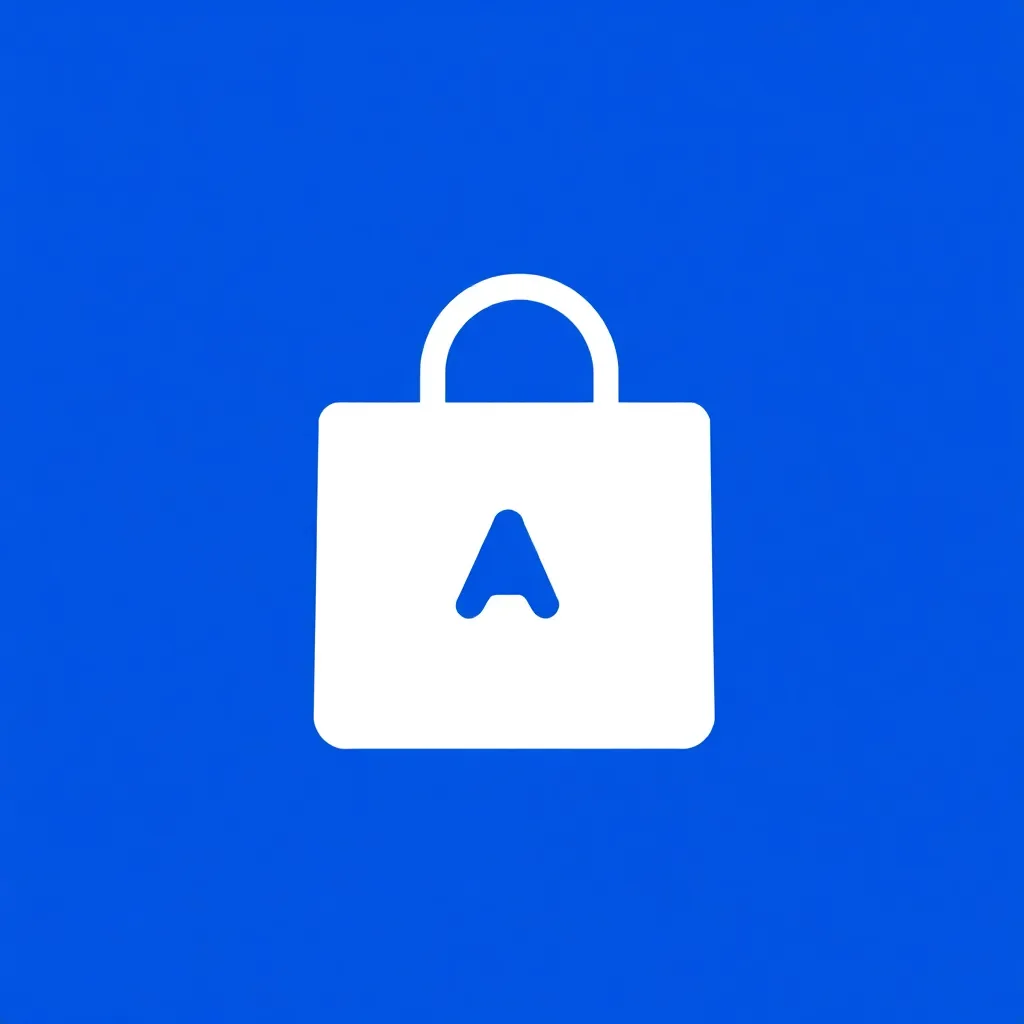 ShopnewAVS logo blue icon